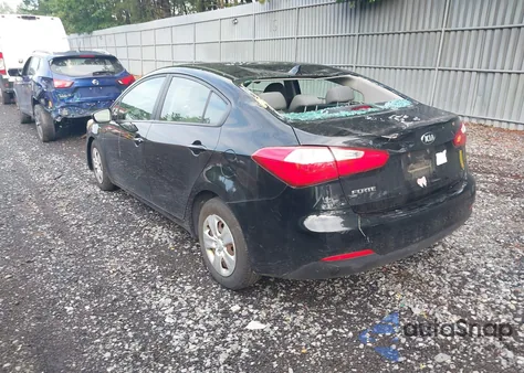 2016 Kia Forte Lx from USA, damaged, VIN KNAFK4A67G5542348